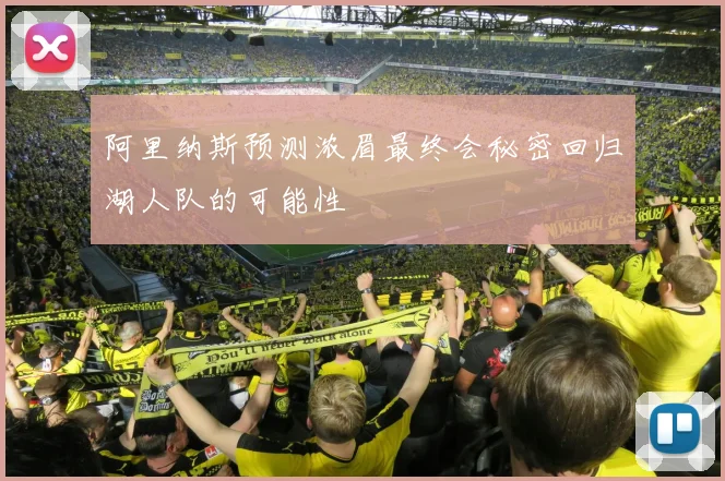 阿里纳斯预测浓眉最终会秘密回归湖人队的可能性
